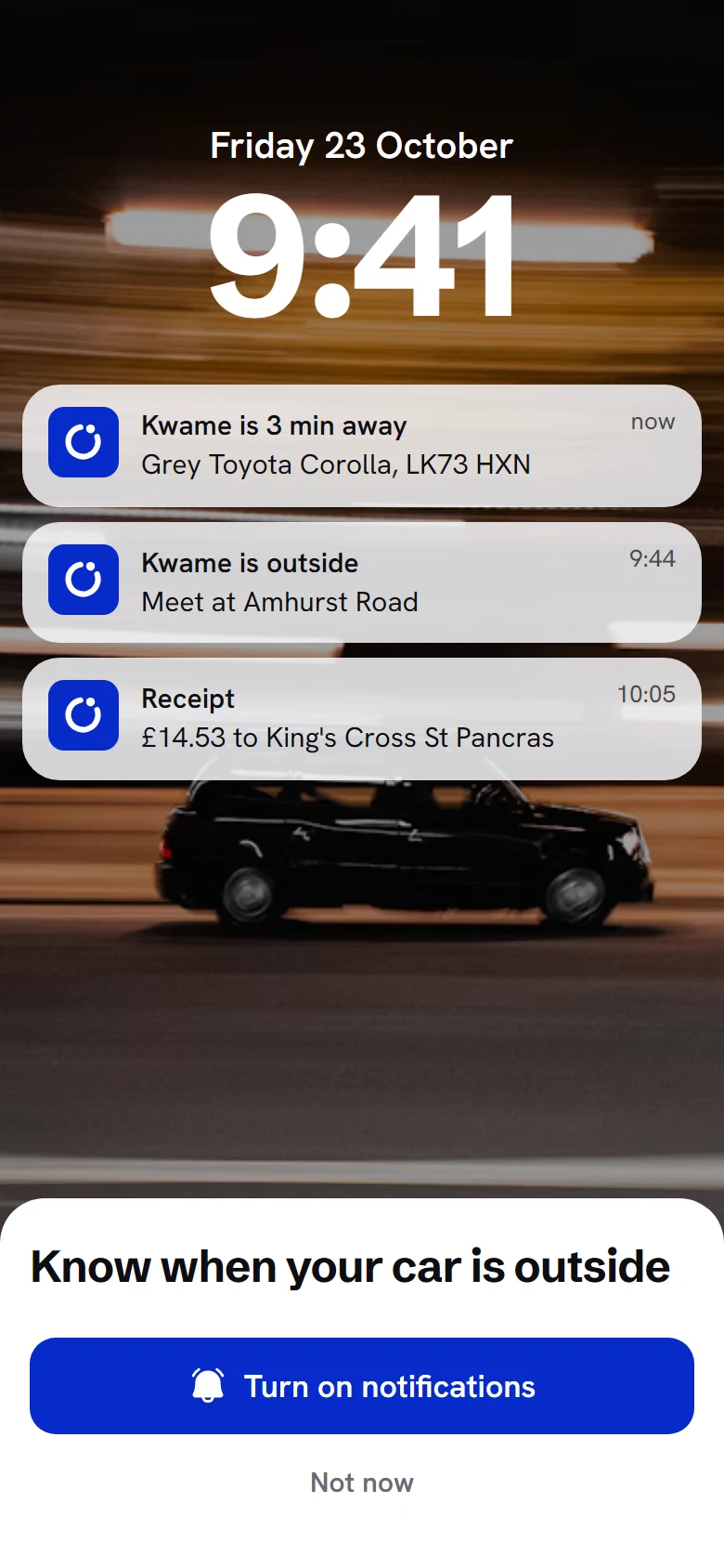 Hackney Notifications preview
