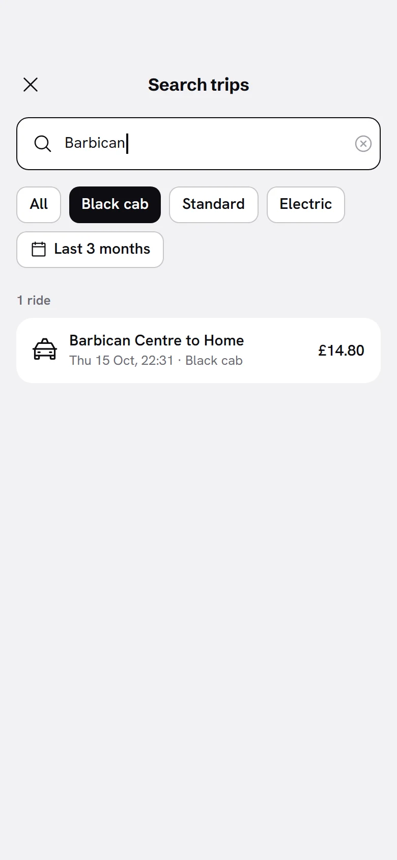 Hackney Search Trips preview