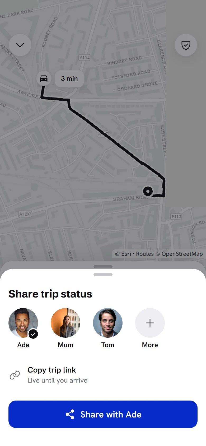 Hackney Share Trip preview