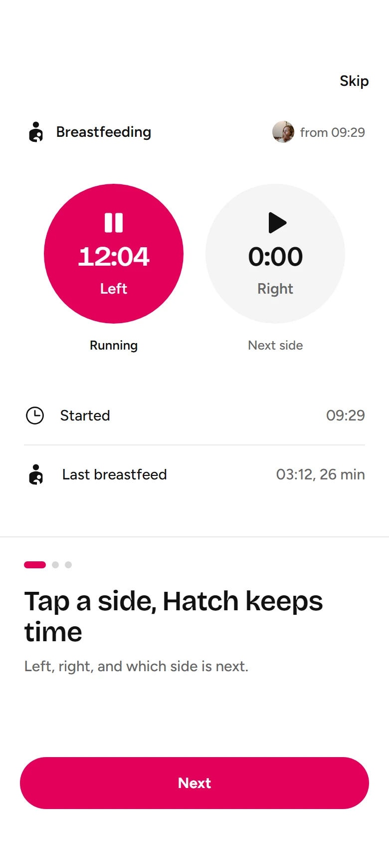 Hatch Intro Feed Timer preview