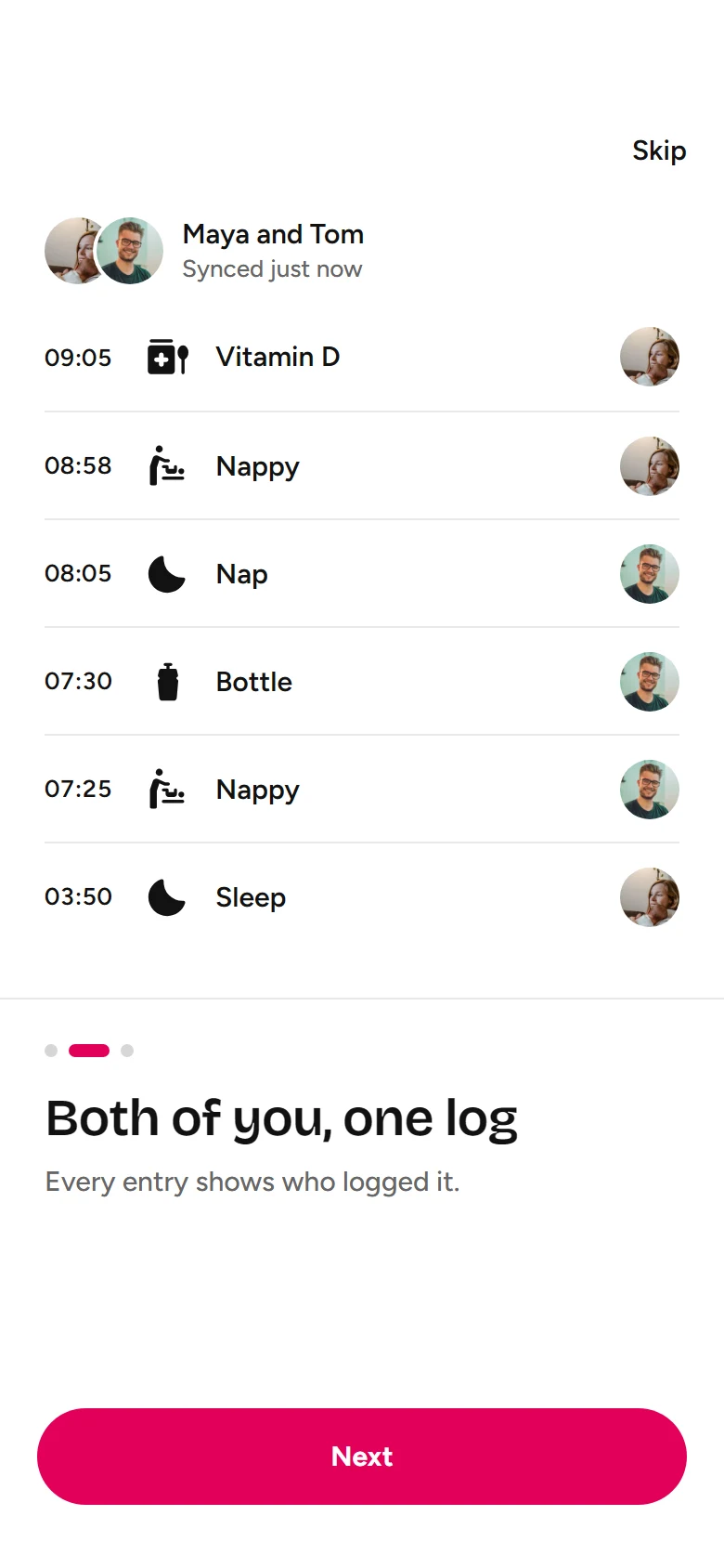 Hatch Intro Shared Log preview