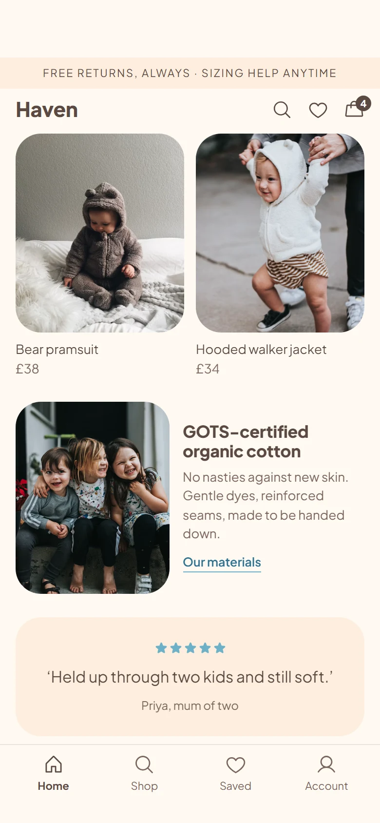 Haven Store Home Further Down preview