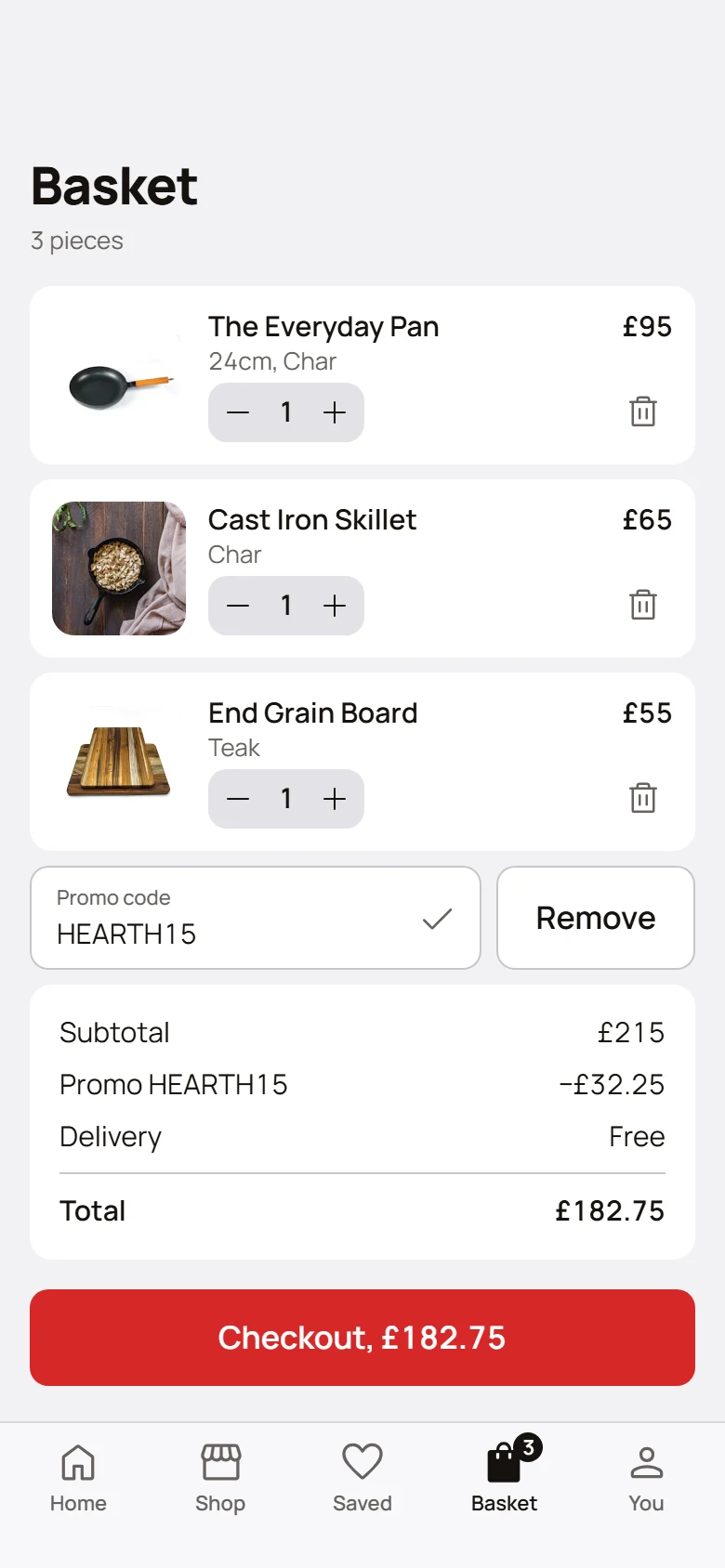 Hearth Store Basket With A Promo preview