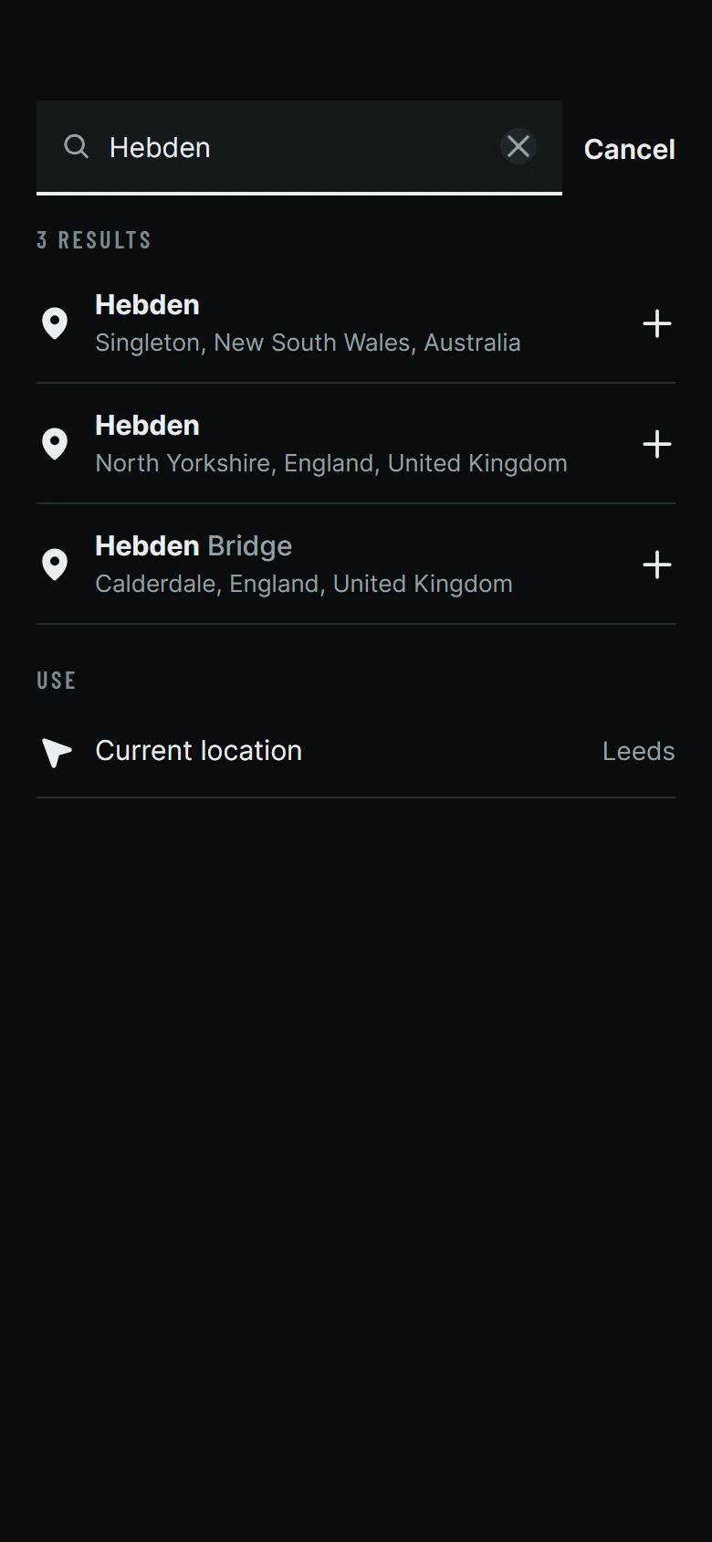 Isobar Search preview