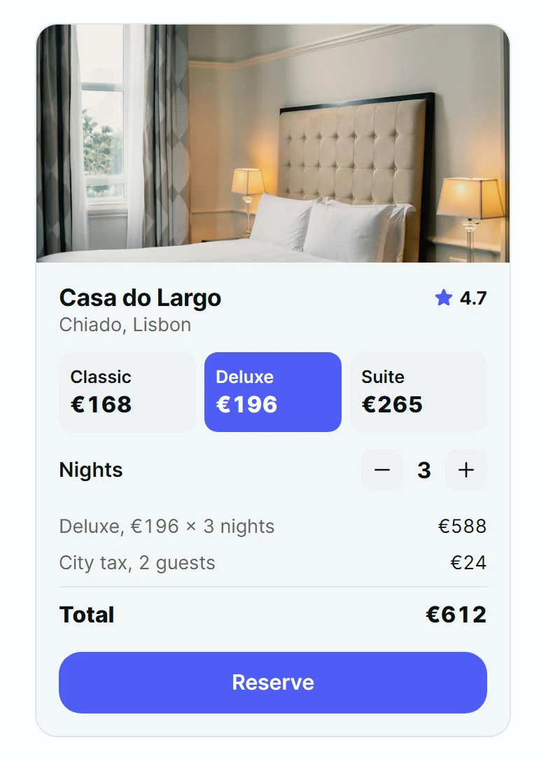 Jaunt Hotel Room Card preview