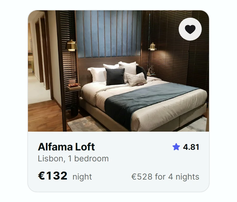 Jaunt Loft Stay Card preview