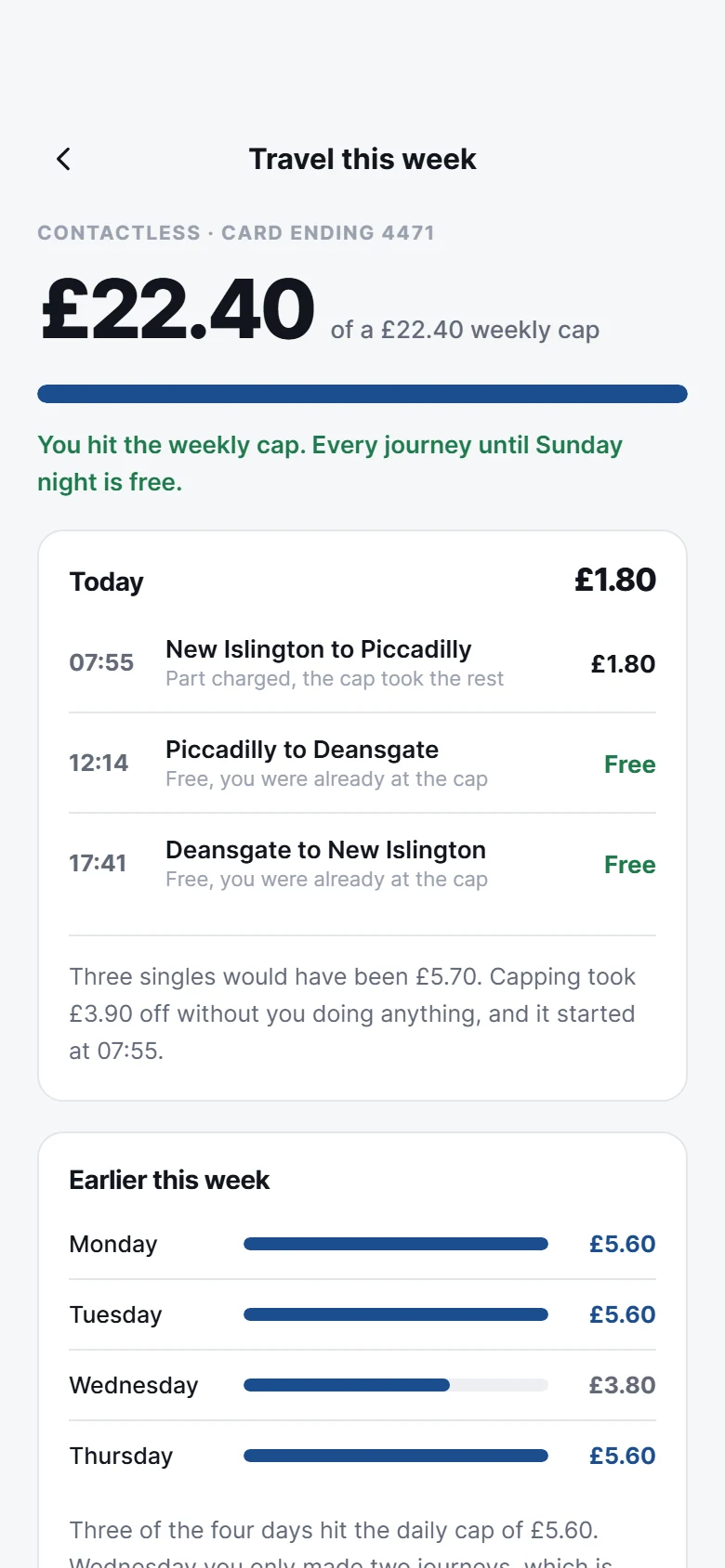 Junction Fare Capping preview