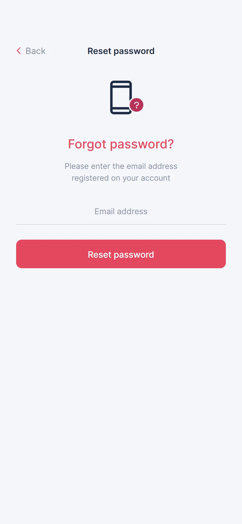 Kinfolk Forgot Password preview