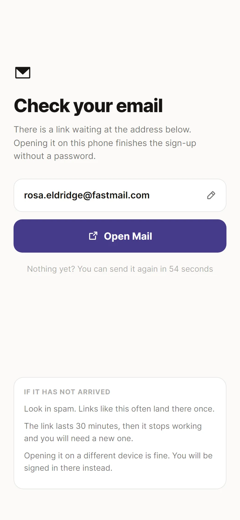 Lantern Check Your Email preview