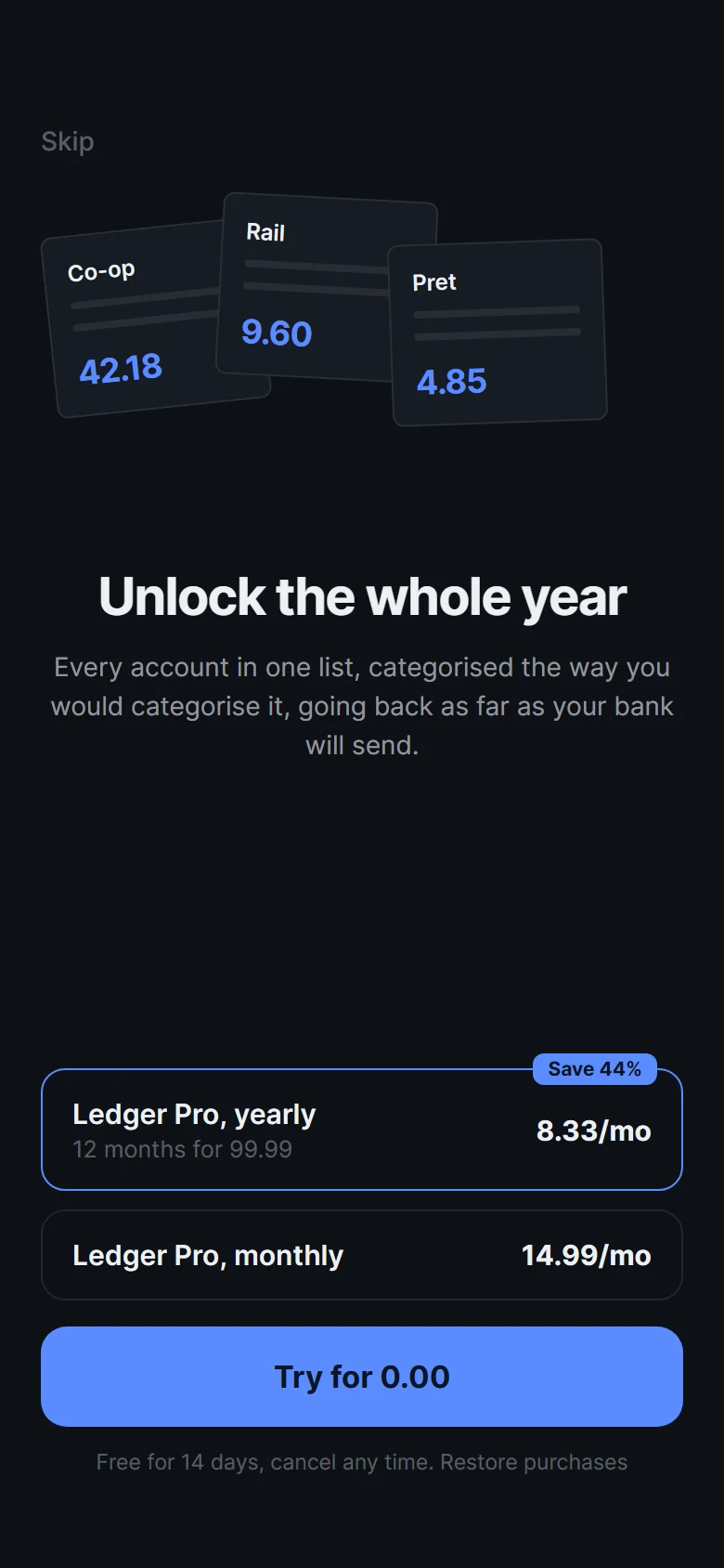 Ledger Unlock The Year preview