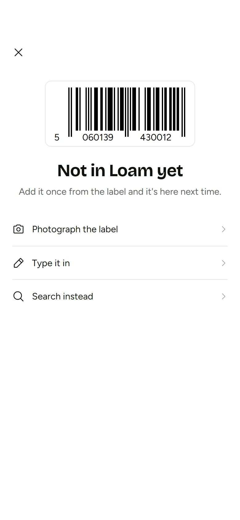 Xem trước Loam Barcode Not Found