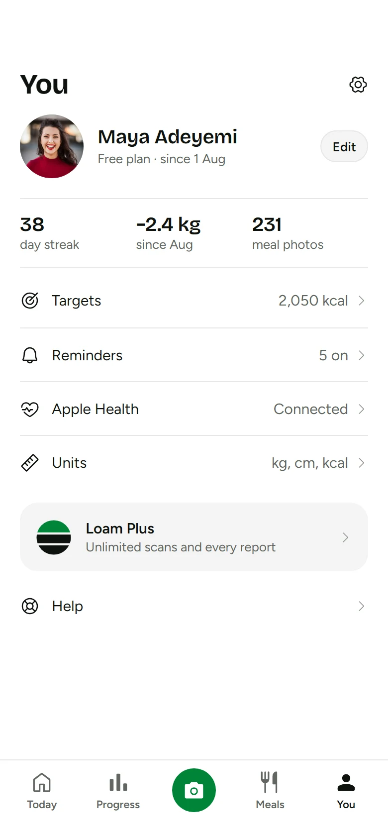 Loam Profile preview