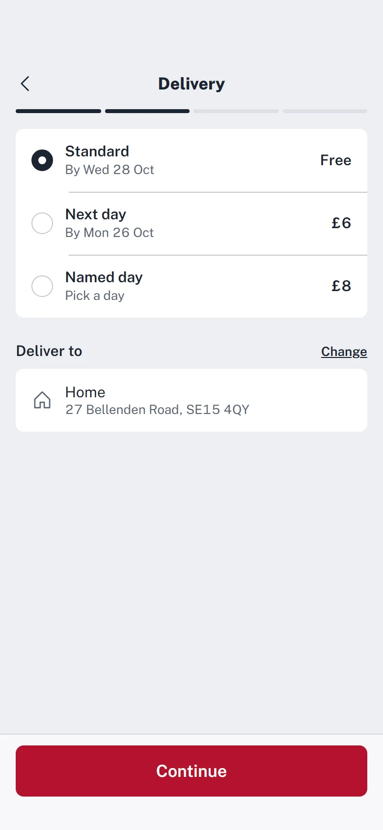 Loom Store Delivery Options preview