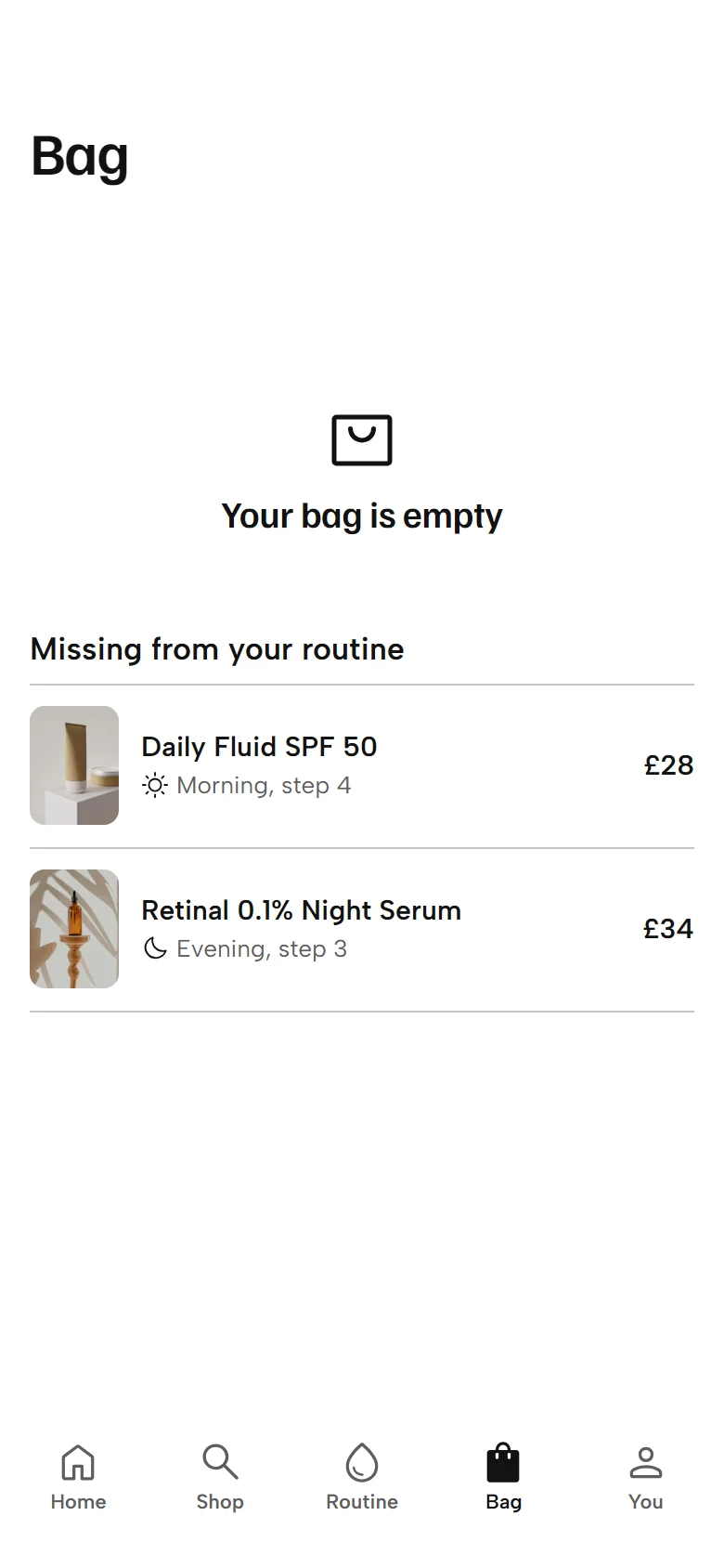 Lumen Store Empty Bag preview