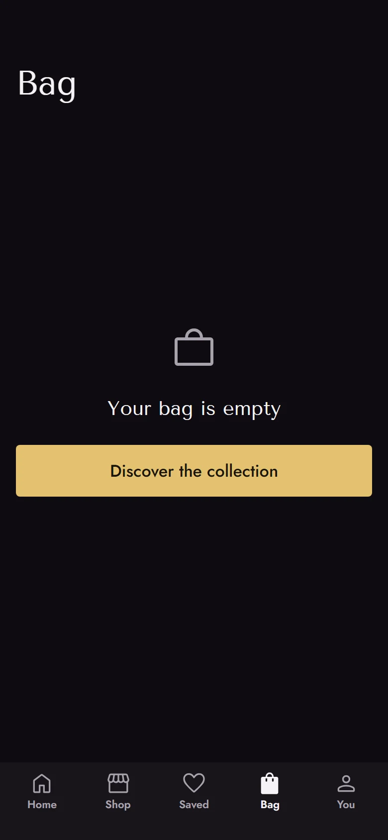 Maison Store Empty Bag preview