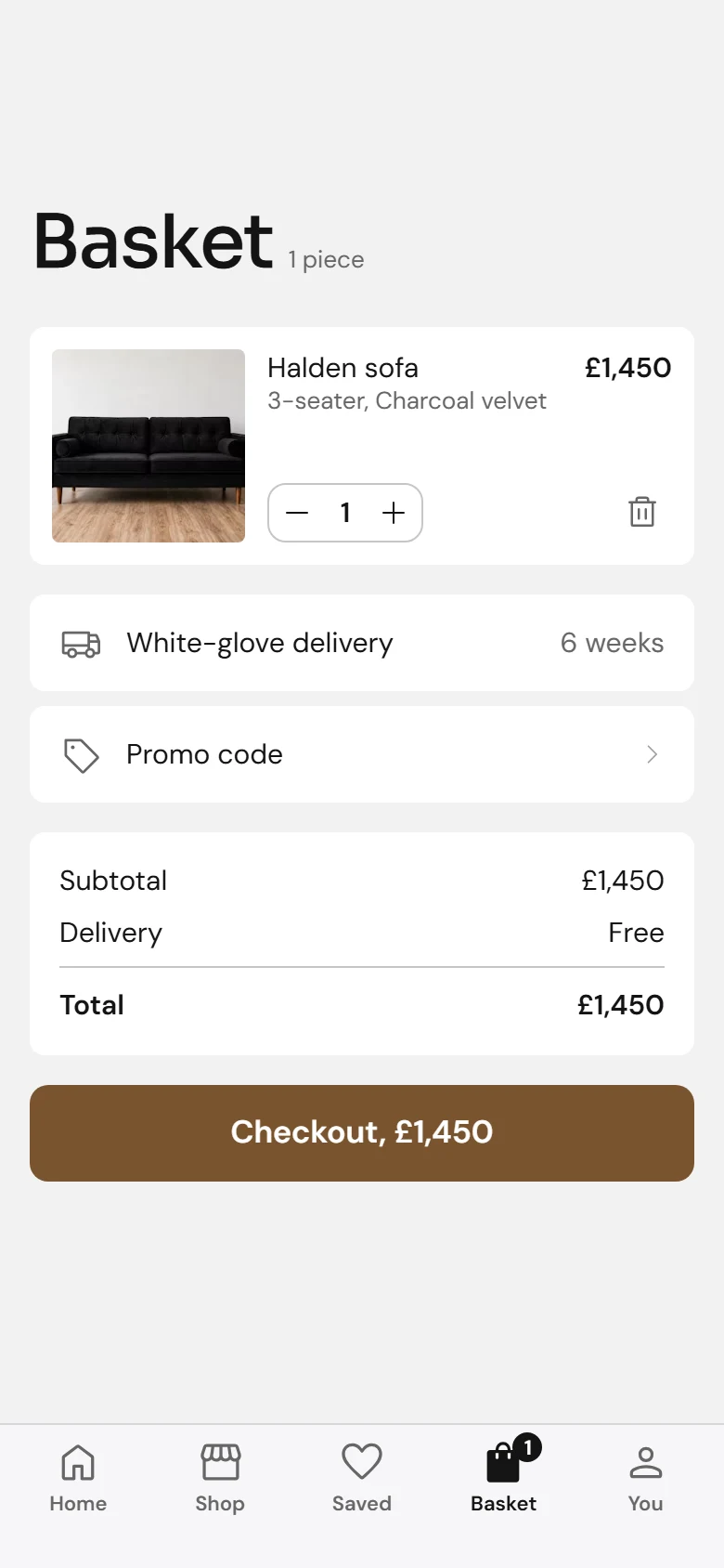 Marble Store Basket preview