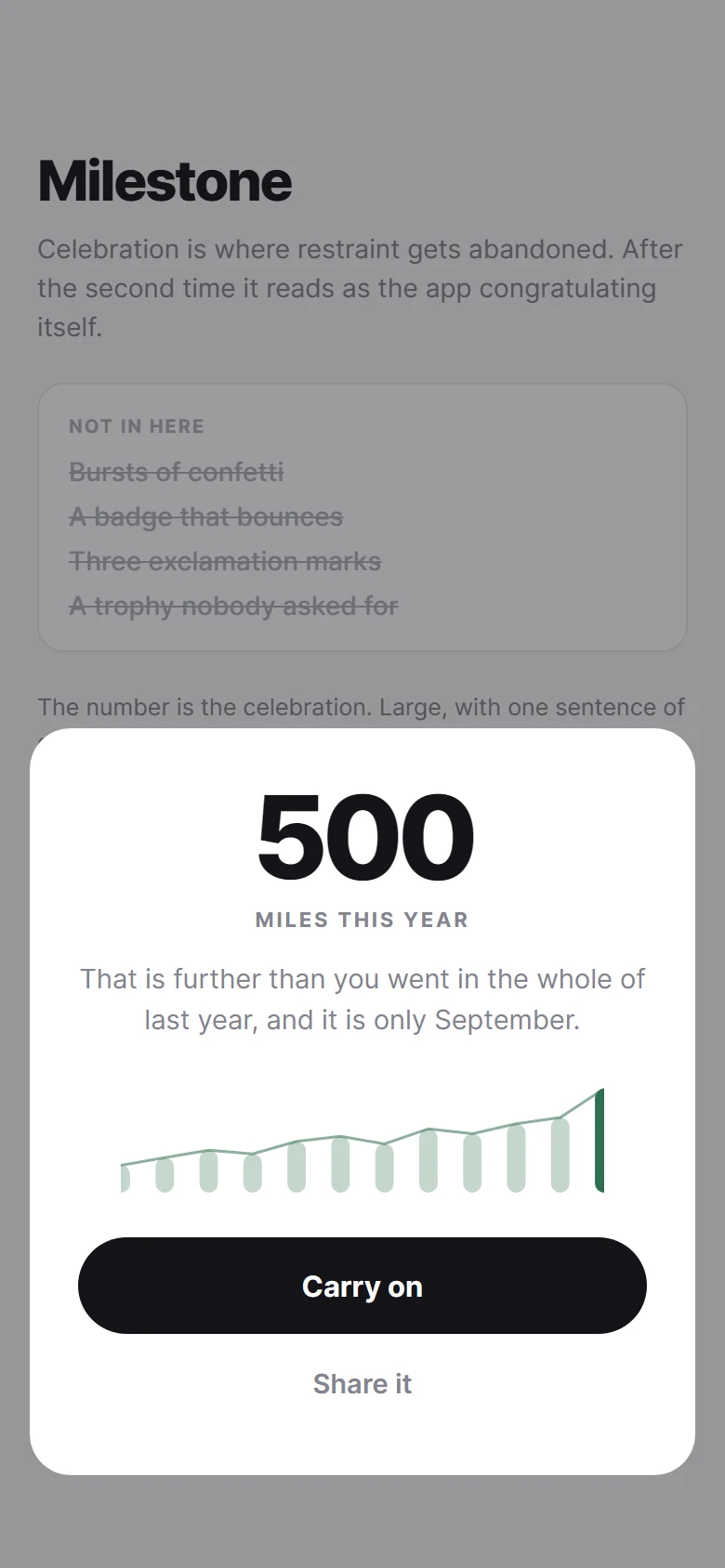 Milestone preview