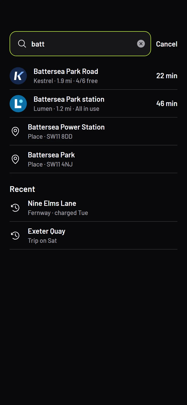Mooring Search preview