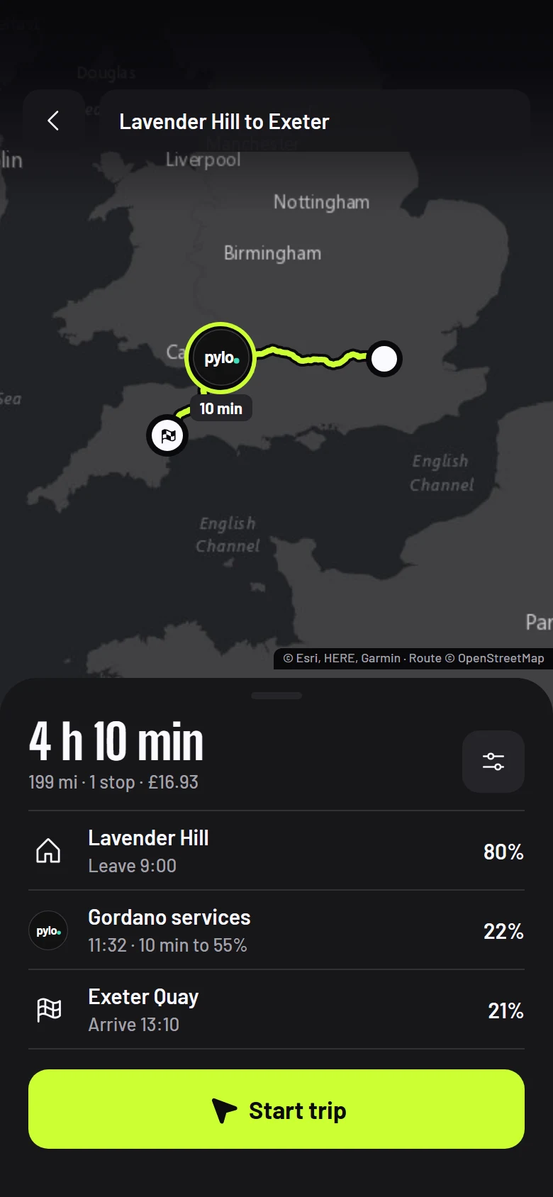 Mooring Trip Plan preview