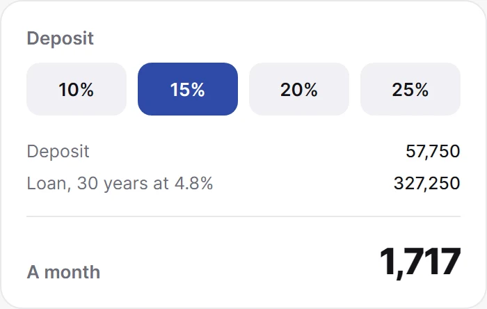 Mortgage Calculator preview