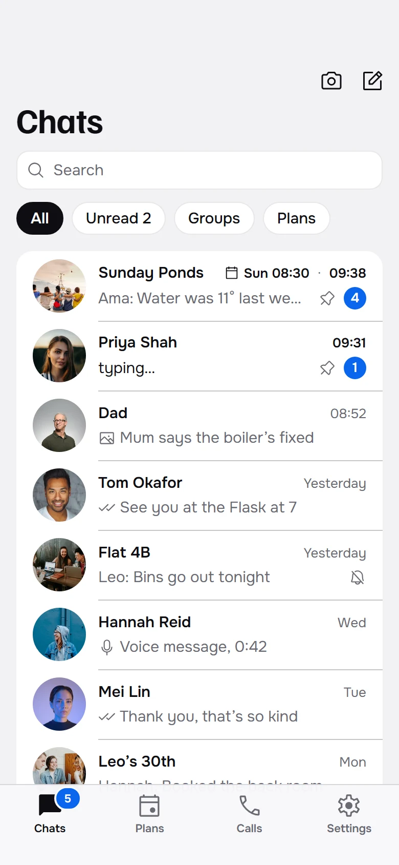 Natter Chats preview