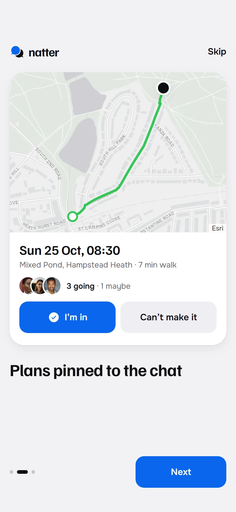 Natter Intro Plans preview