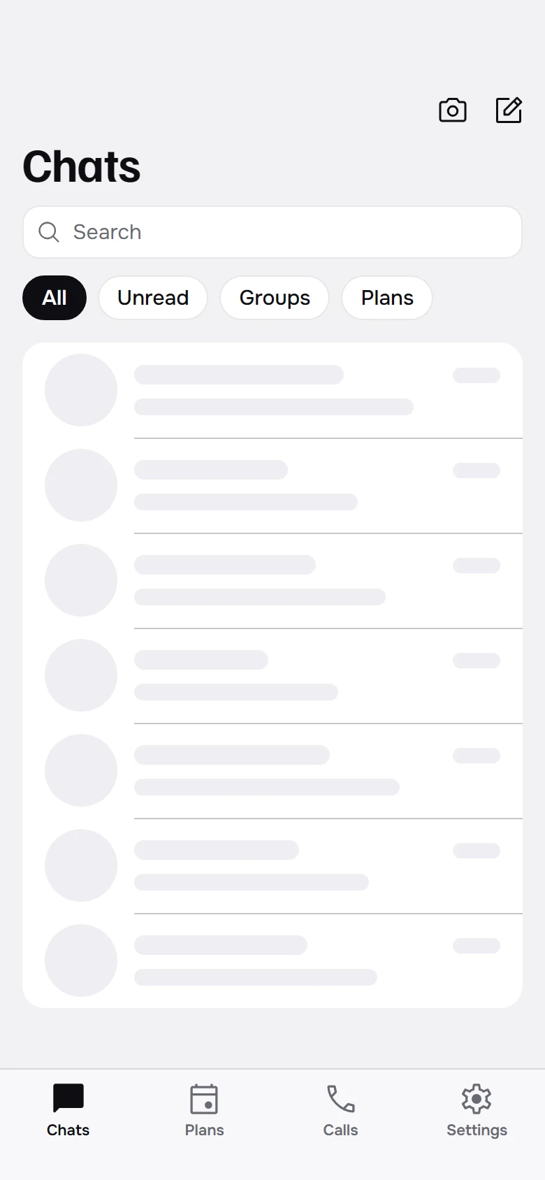 Natter Loading preview