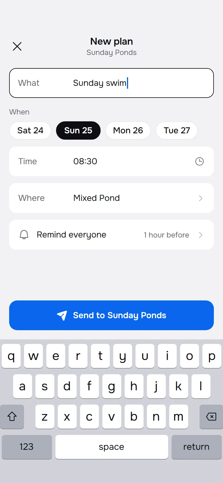Natter New Plan preview