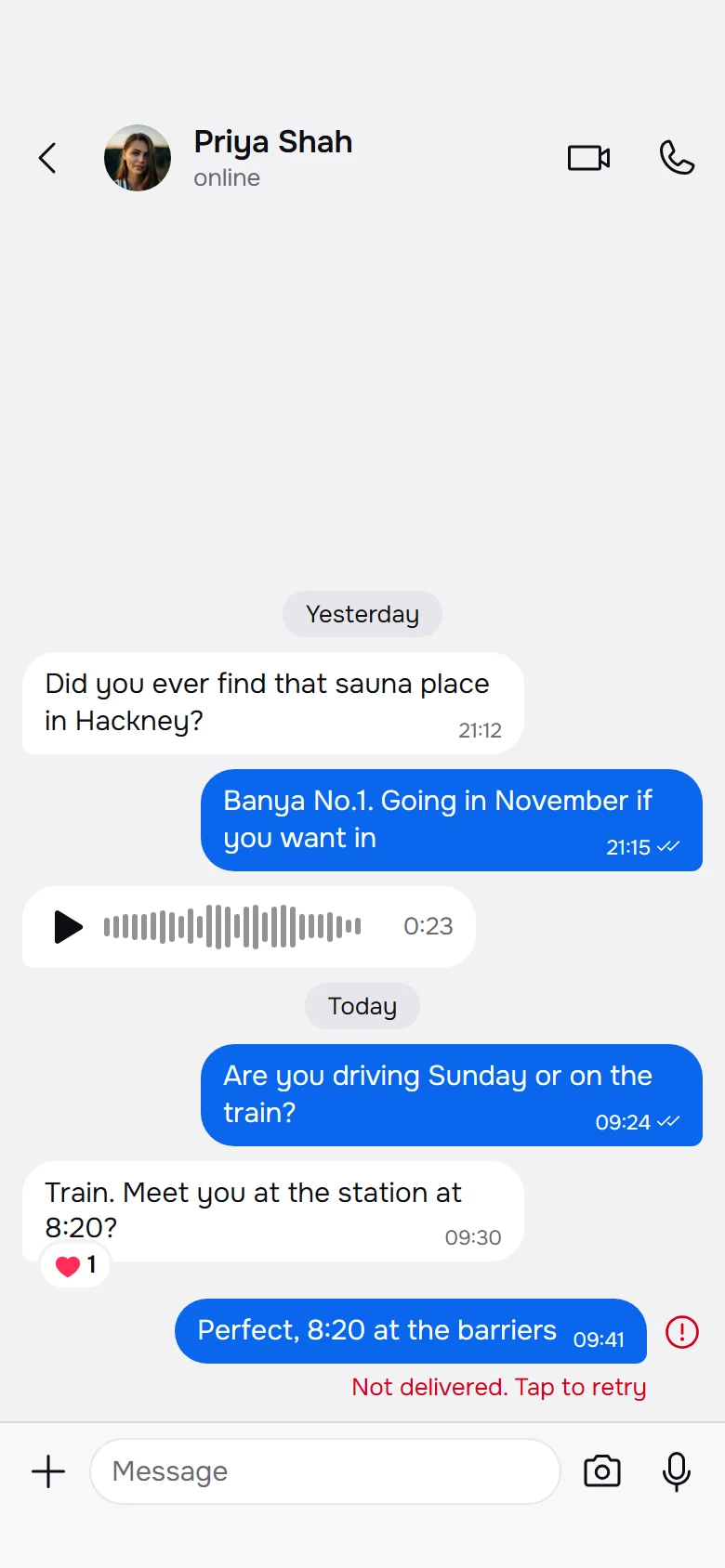 Natter Not Sent preview