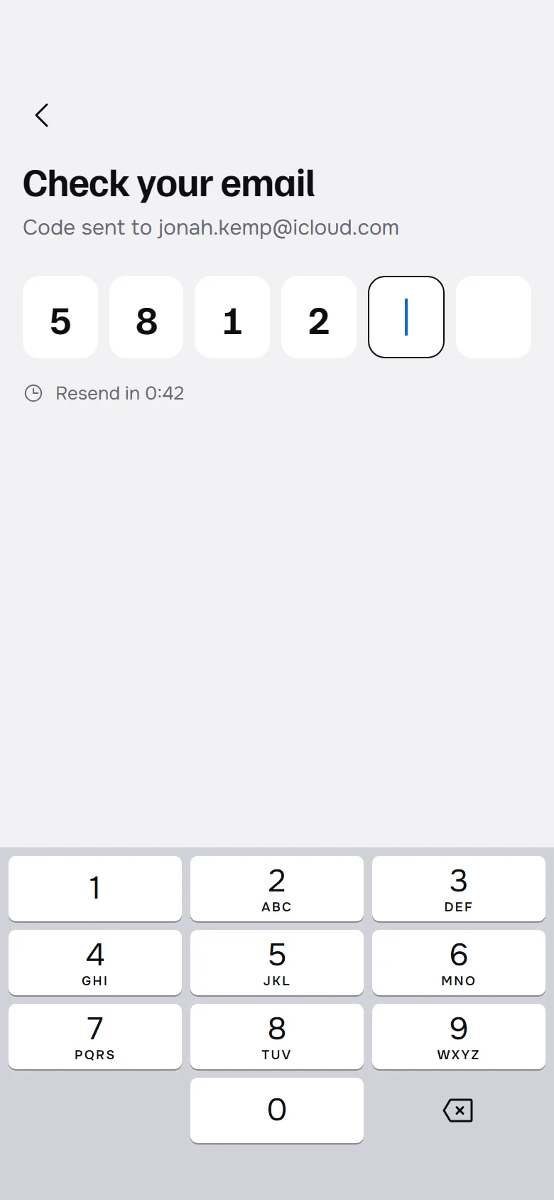Natter Verify Code preview