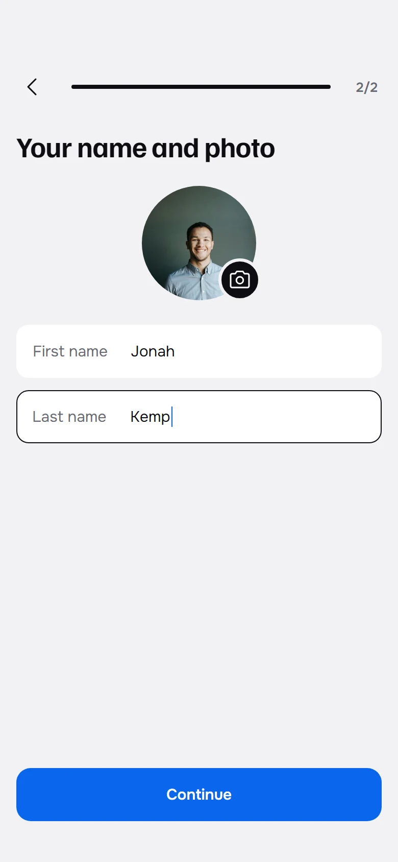 Natter Your Profile preview