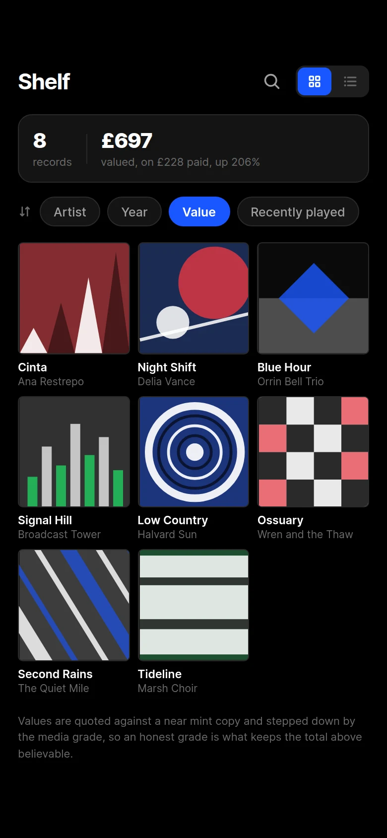 Needle Record Shelf preview