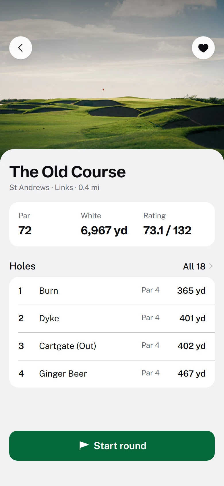 Niblick Course preview