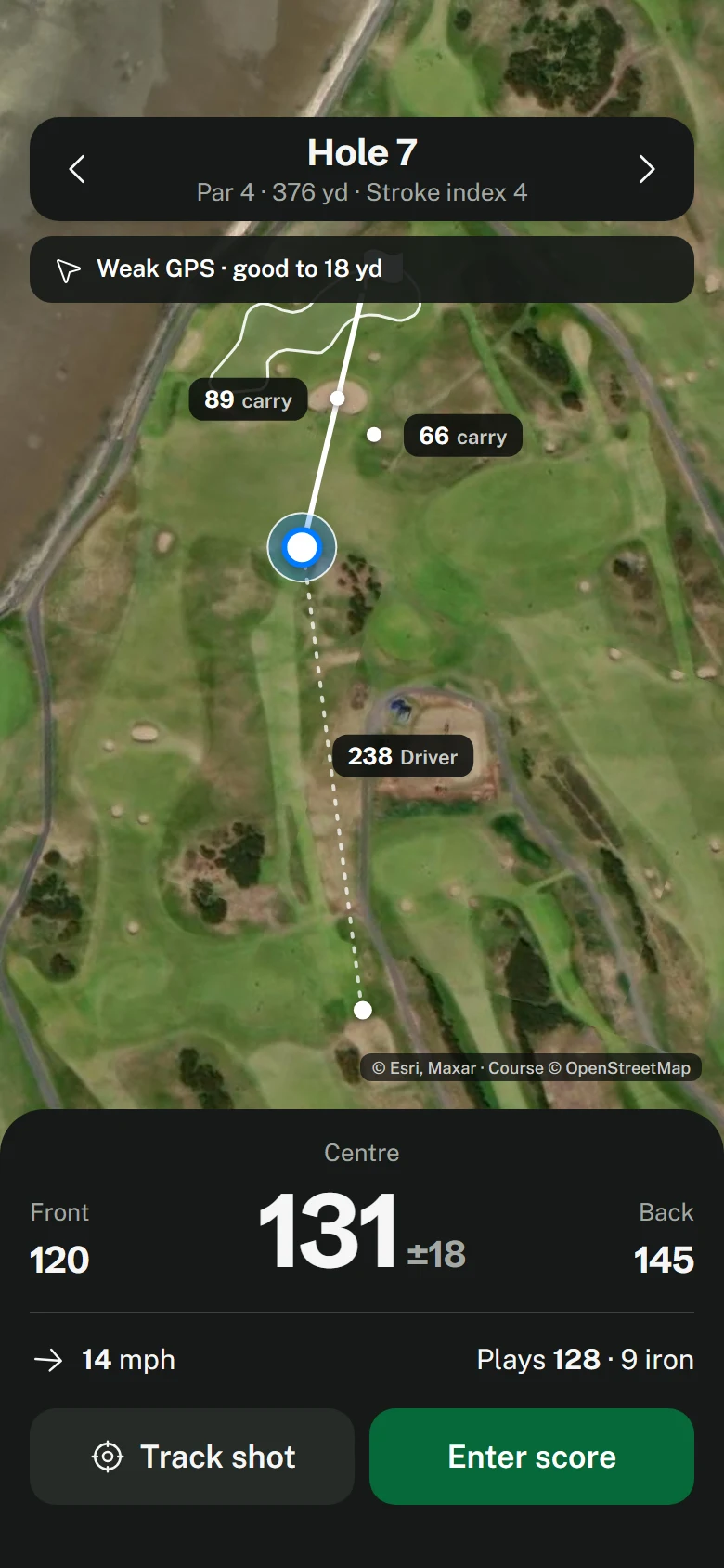 Niblick Weak GPS preview