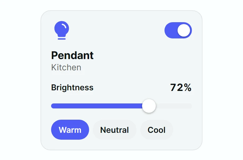 Nook Smart Light Card preview