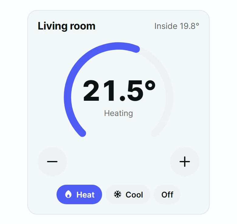 Nook Thermostat Card preview