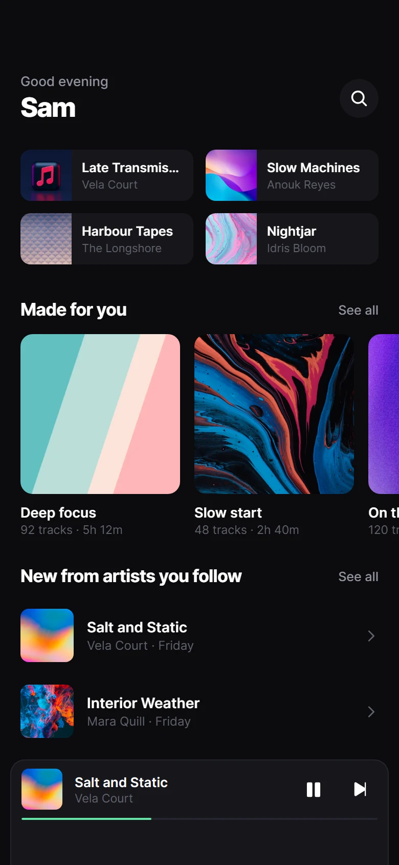 Orbit Music Home preview