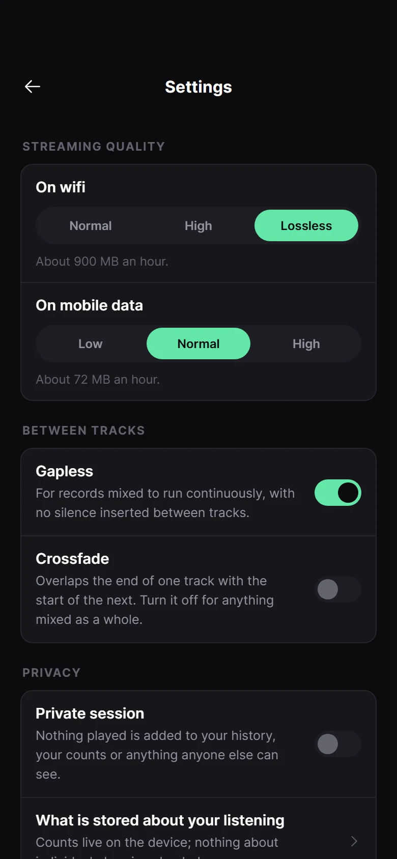 Vorschau von Orbit Settings