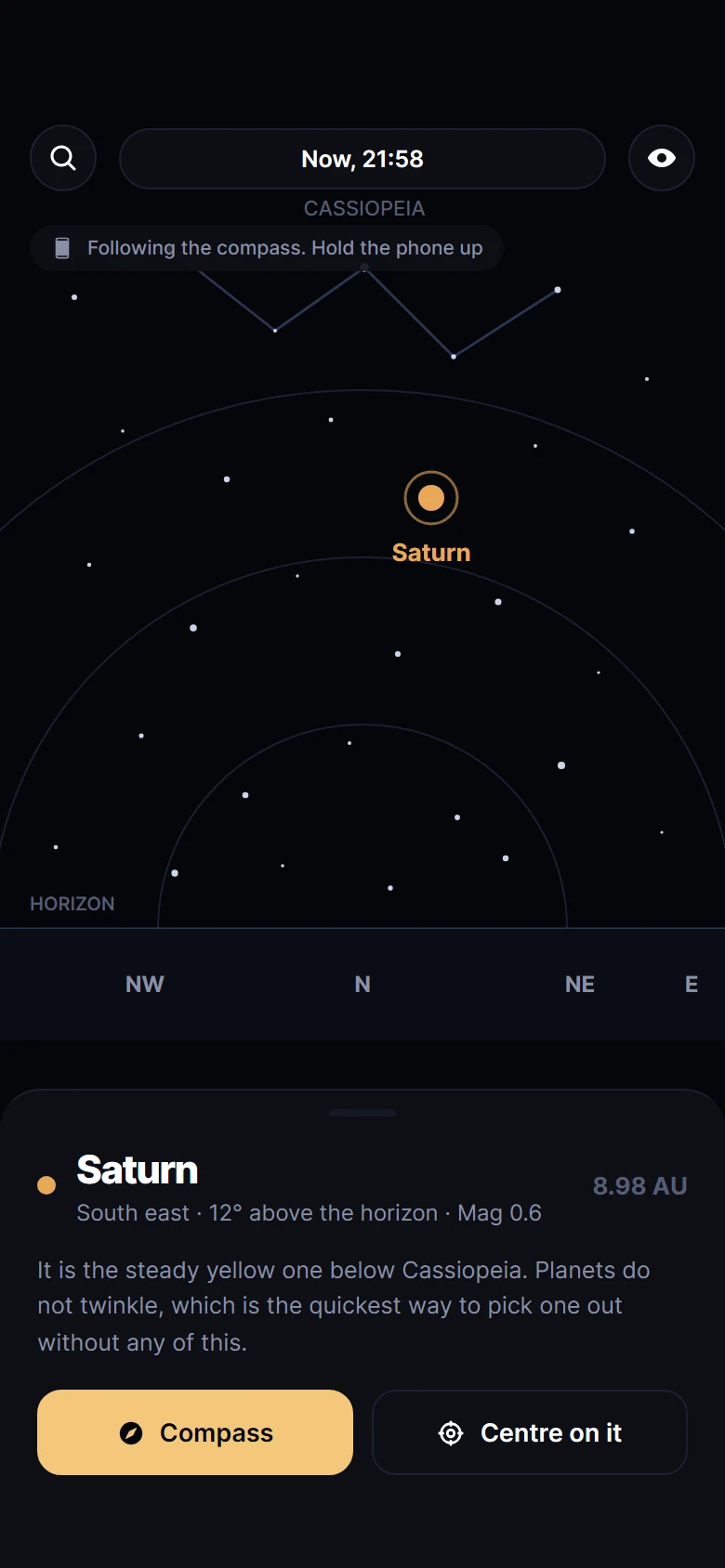 Orrery Sky Map preview