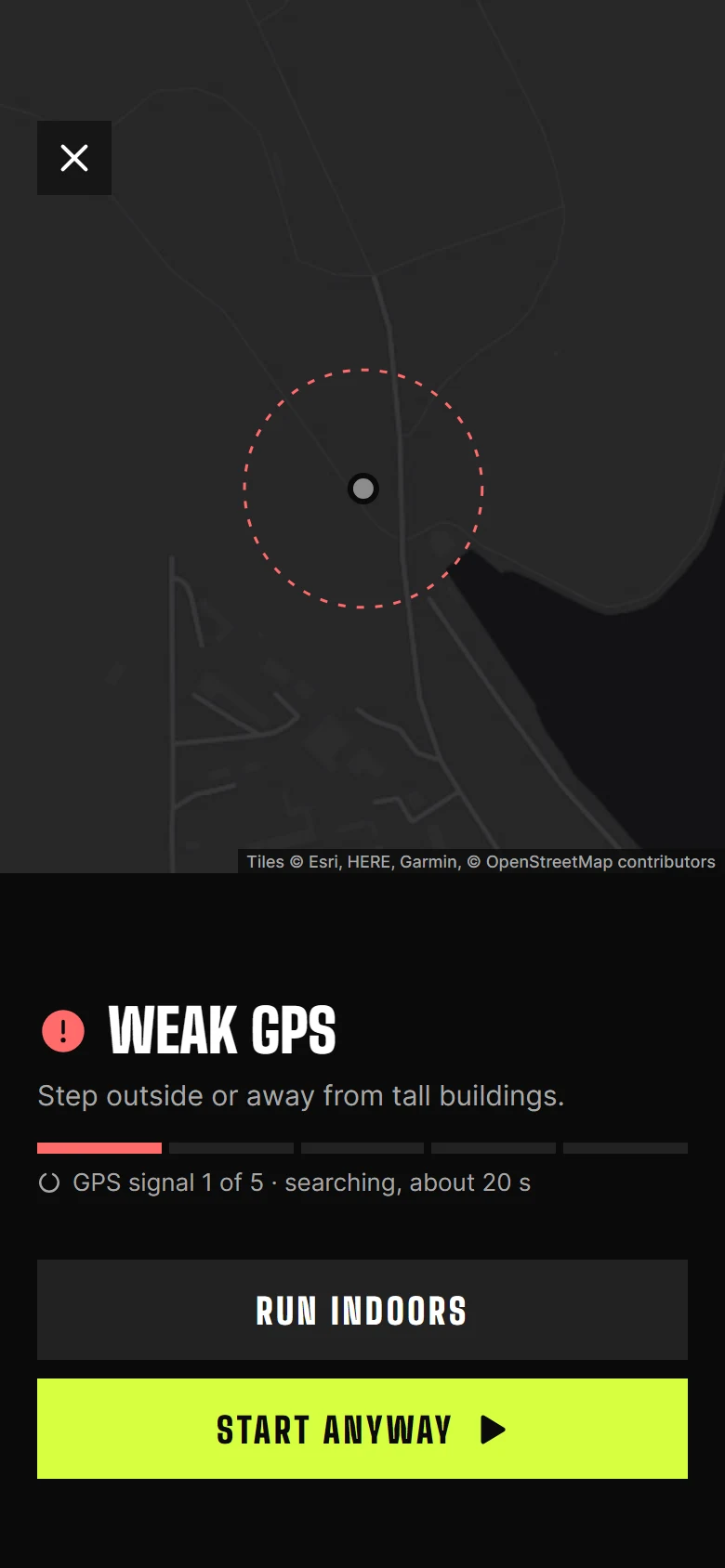 Pacer Weak GPS preview