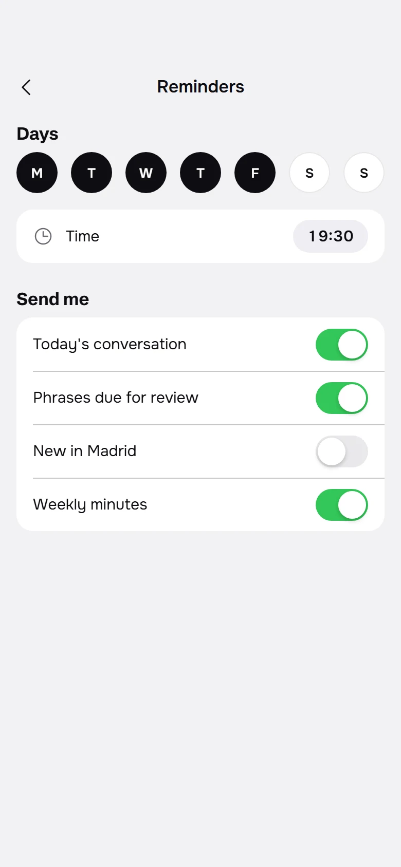 Parley Reminders preview