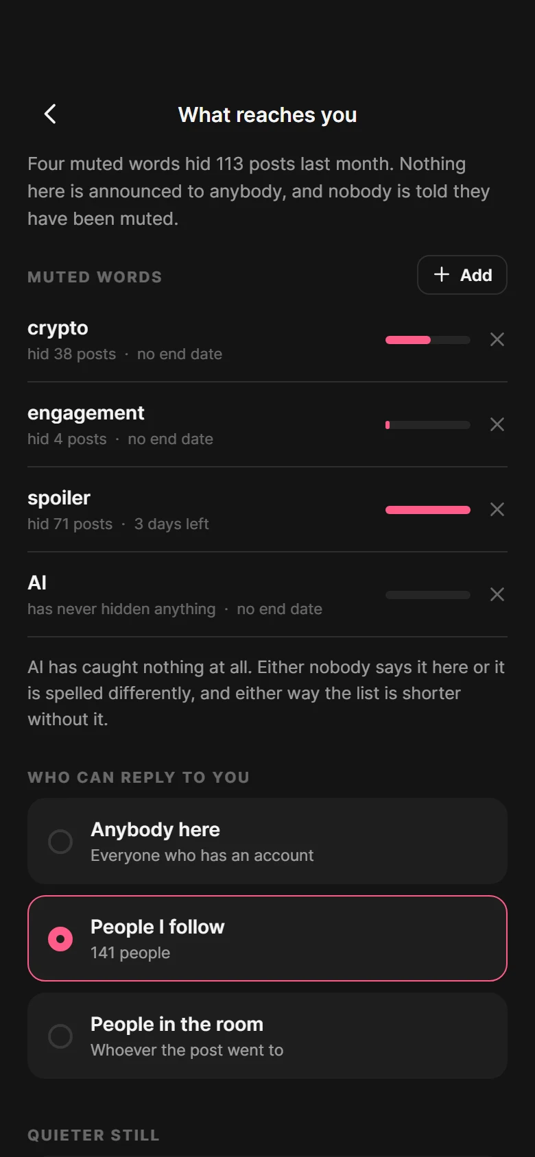 Parlour Muted Words preview