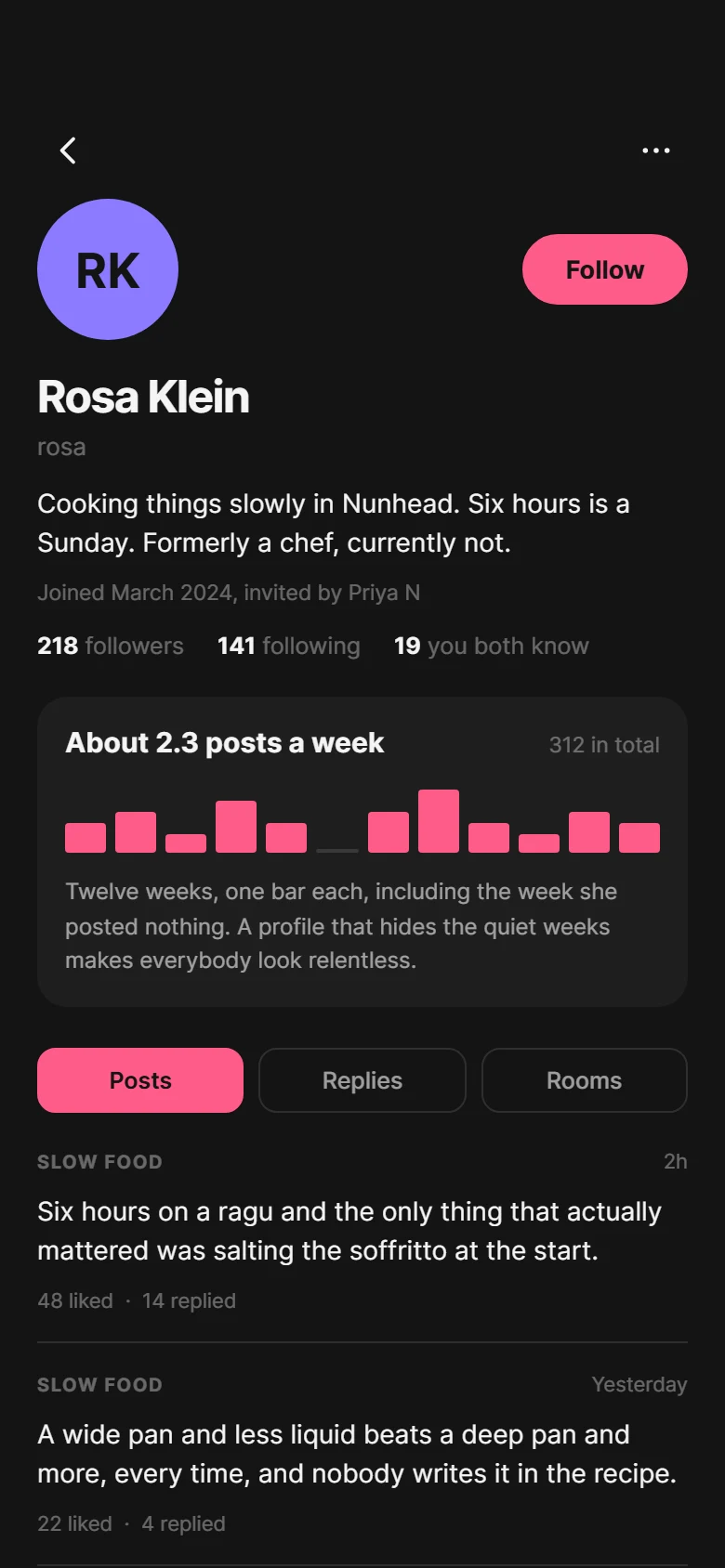 Parlour Profile preview