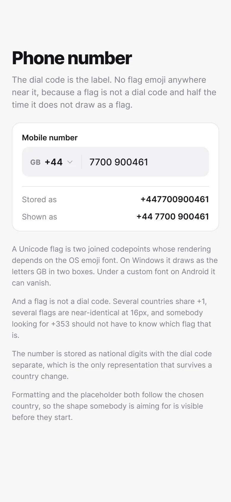 Превью Phone Number