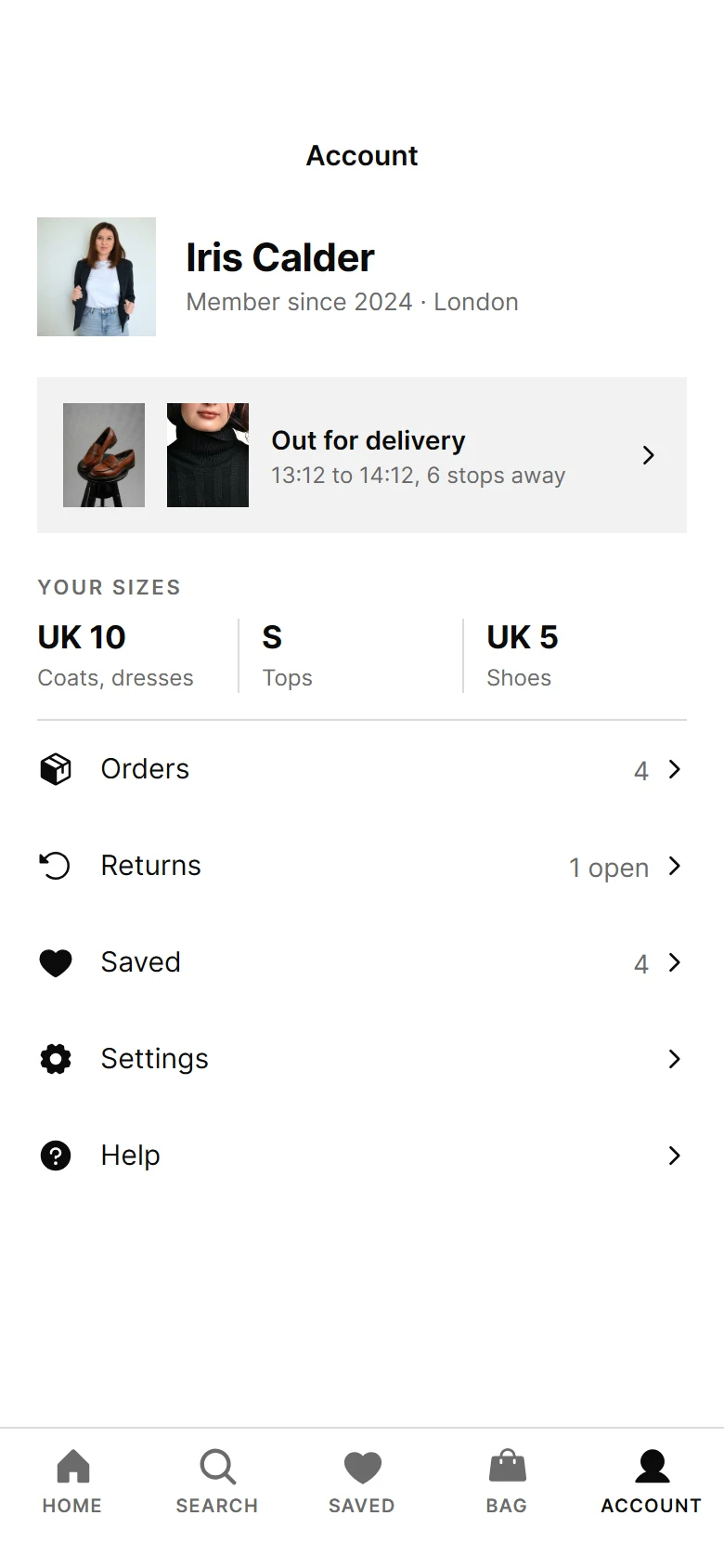 Placket Account preview