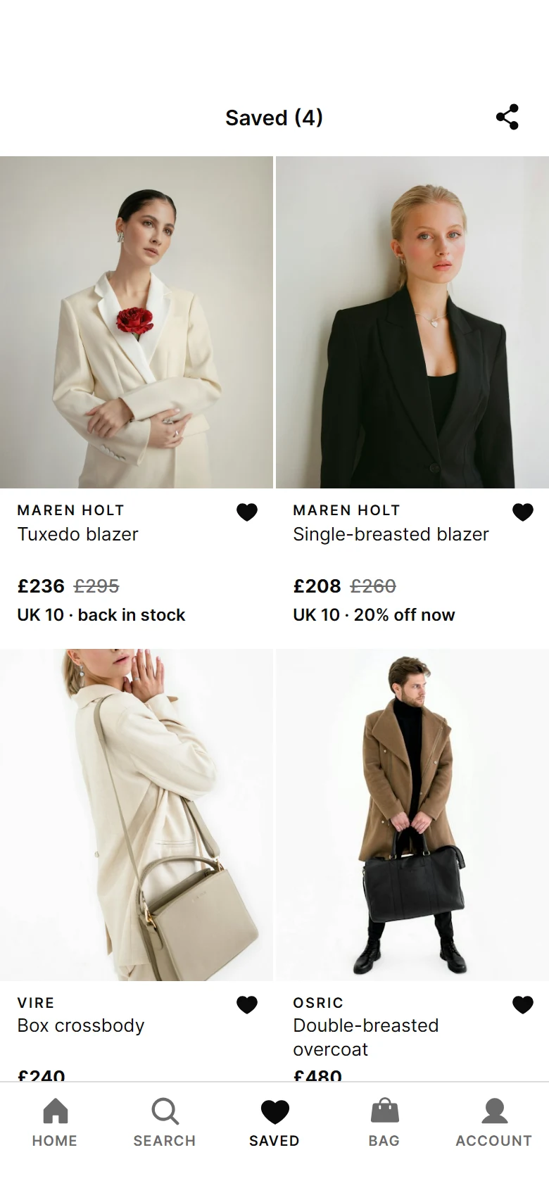Placket Saved preview