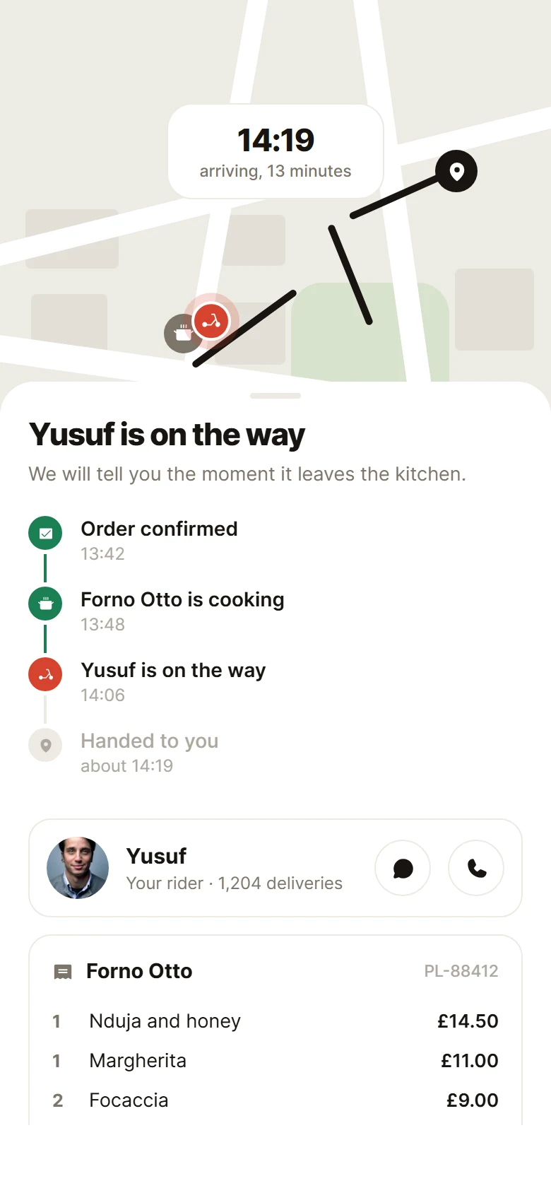 Podgląd Plate Order Tracking