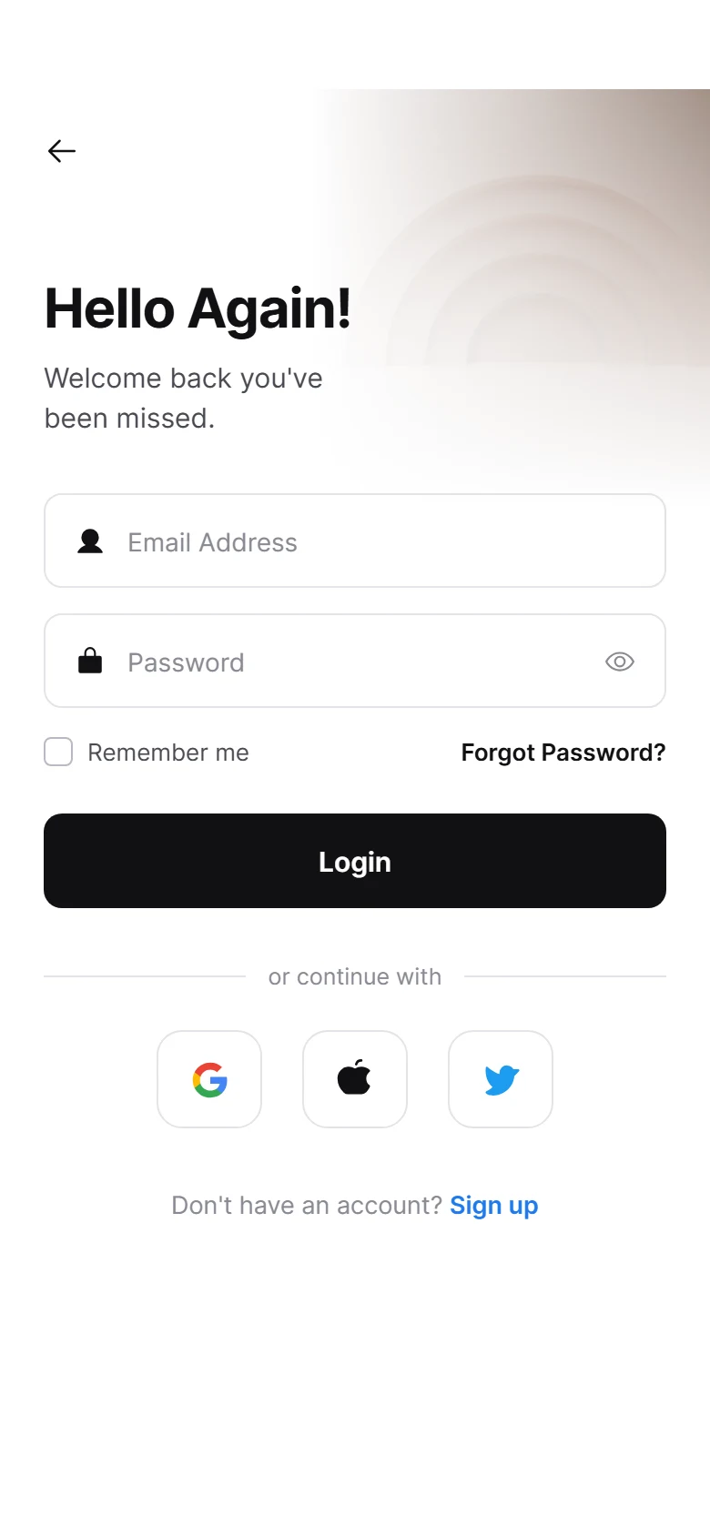 Portal Minimal Login preview