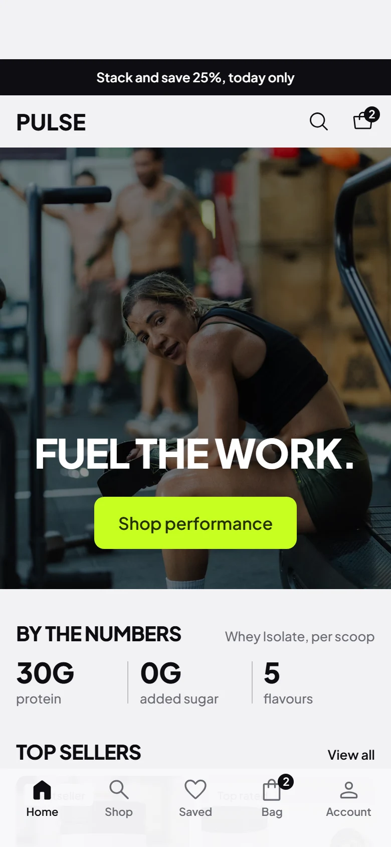 Pulse Store Home preview