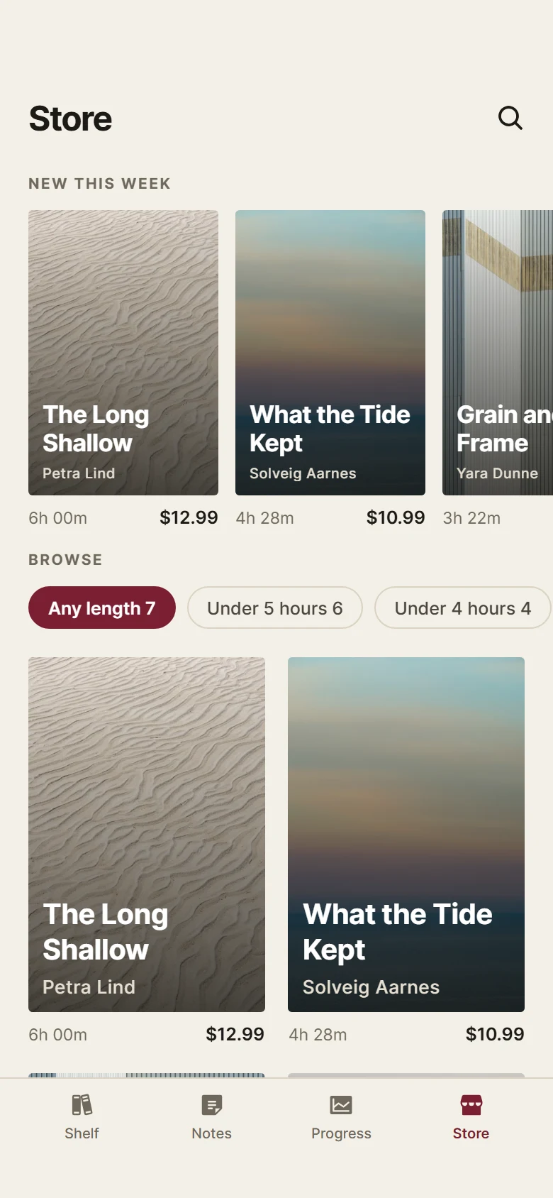 Quarto Store preview